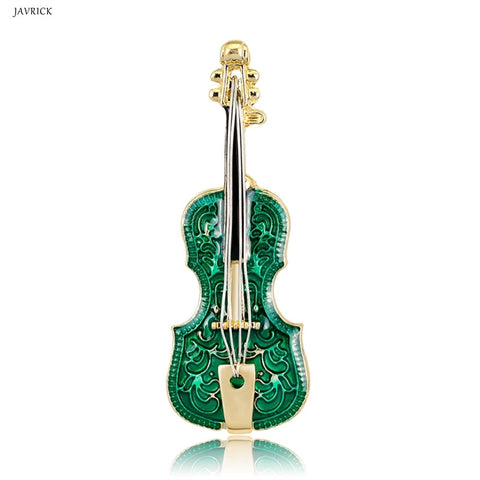 JAVRICK Violin Brooch Pin Corsage