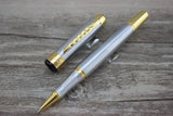 JINHAO 250 Silver and Golden Roller Ball Pen