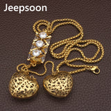 Jeepsoon Fashion Stainless Steel 700mm Necklace NEIFCLCD