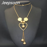 Jeepsoon Fashion Stainless Steel 700mm Long Sweater Chain Necklace