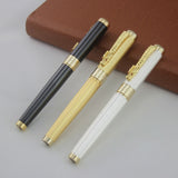 Jinhao 1200 Golden Dragon Red Crystal Eyes Roller Ball Pen