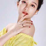 Latest Tread Cutie colorful hot fashion jewelry crystal ring