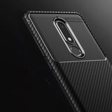 Luxury Carbon Fiber Phone Case on for Nokia 5.1 3.1 2.1 Shockproof Soft Silicone TPU Cover for Nokia 5.1 Plus X5 X6 Case