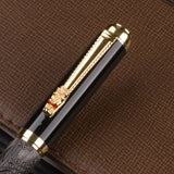 Luxury DIKA WEN Dragon leather Roller ballpoint Pen