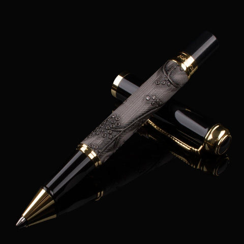 Luxury DIKA WEN Dragon leather Roller ballpoint Pen