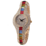 Luxury Gold Austria Crystal Bracelet Watch