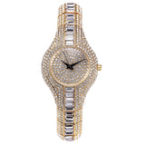 Luxury Gold Austria Crystal Bracelet Watch