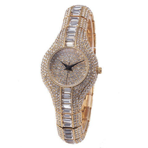 Luxury Gold Austria Crystal Bracelet Watch