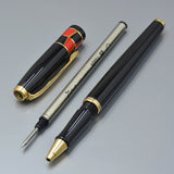 Luxury Picasso brand black metal roller ball pen