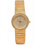 Elegant Dress Quartz  Rhinestone Wristwatch