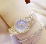 Elegant Dress Quartz  Rhinestone Wristwatch