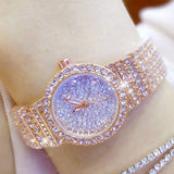 Elegant Dress Quartz  Rhinestone Wristwatch