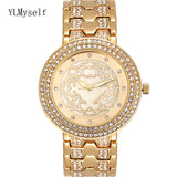 Very Beautiful Crystal Dial Professional Watch