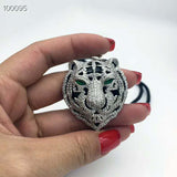 Luxury jewelry Silver panther Necklaces Pendants
