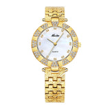 MISSFOX Casual Quartz Diamond Geneva Lady Bracelet Wrist Watches