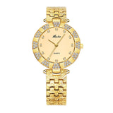 MISSFOX Casual Quartz Diamond Geneva Lady Bracelet Wrist Watches