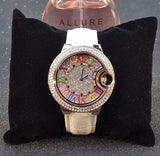 Mashaliu crystal diamond Genuine leather watches