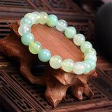 Meajoe Natural Stone Love Purple Bead Bracelet Vintage Charm Round Chain Beads Bracelets