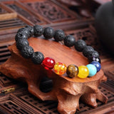 Meajoe Natural Stone Love Purple Bead Bracelet Vintage Charm Round Chain Beads Bracelets