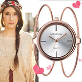 Minimalist Quartz Designer Bracelet Wristwatch