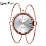 Minimalist Quartz Designer Bracelet Wristwatch