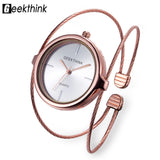 Minimalist Quartz Designer Bracelet Wristwatch
