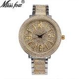 Miss Fox Japanese Quartz Movement Full Diamond Watch