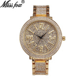 Miss Fox Japanese Quartz Movement Full Diamond Watch