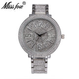 Miss Fox Japanese Quartz Movement Full Diamond Watch