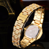 Miss Fox Bussiness Quartz Diamond Stainless Steel Designer Watch