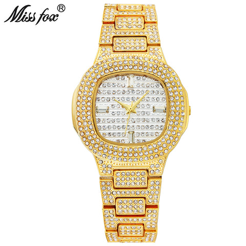 Miss Fox Dress Gold Japan Quartz Wrist Watches