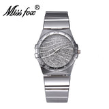 Miss Fox Gold With Stones Casual Watches