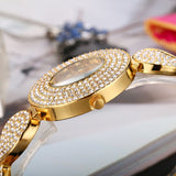 Miss Fox New Diamond Waterproof Round Quartz Watch