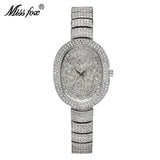 Miss Fox New Austria Crystal Minimalist Diamond Woman Small Quartz Watch