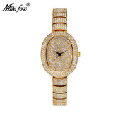 Miss Fox New Austria Crystal Minimalist Diamond Woman Small Quartz Watch