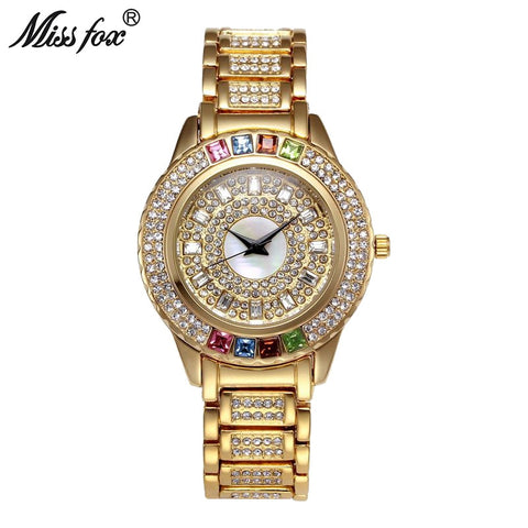 Miss Fox Austria Crystal Diamond Watch