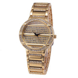 Miss Fox Gold Full Diamond 37mm Gems Steel Wrist watch