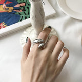 Miss S925 Pure Silver Creative Geometry Ring