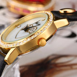 Missfox Horloges Vrouwen Heart Face Watch