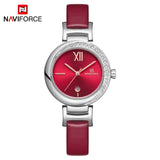 NAVIFORCE Analog Quartz Fashion Luxury Leather Watches