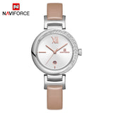 NAVIFORCE Analog Quartz Fashion Luxury Leather Watches