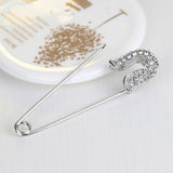 NEW Hijab Pins Safety Pin Luxury crystal  girl  Brooche