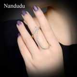 Nandudu Curved Ring Adjust Size Ring