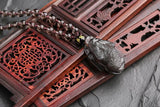Natural ice colorful obsidian pendant Carving Toad Beads  Pendant Necklaces