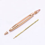 New Designed Gold Color Aluminum Alloy Ball Point Pen
