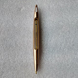 New Designed Gold Color Aluminum Alloy Ball Point Pen