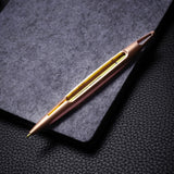 New Designed Gold Color Aluminum Alloy Ball Point Pen