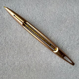 New Designed Gold Color Aluminum Alloy Ball Point Pen