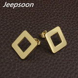 Stainless Steel Jewelry Gold Color Crystal pendant and earring sets SGGFAJCA