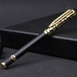 Hollow Engraved Carved Metal Ballpoint Pen